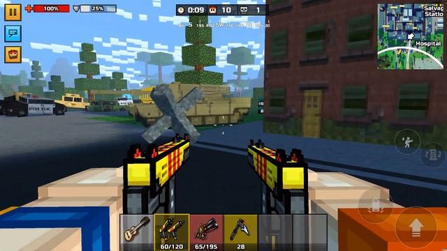 Pixel Gun 3D - Stuck in the Bus BUG in the Battle Royale (FPS MODE) смотреть онлайн