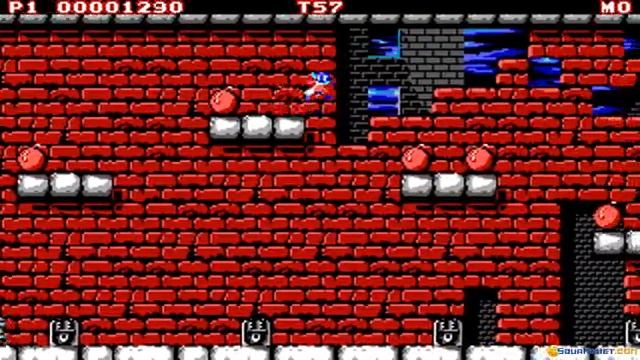Mighty Bomb Jack gameplay (PC Game, 1986) смотреть онлайн