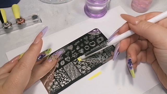 Стемпинг дизайн гель красочкой от Mirinails смотреть онлайн
