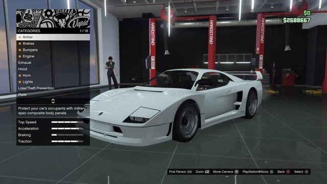 GTA V NEW DLC CAR (Ferrari F40) "Turismo Classic" CUSTOMIZATION!!! (DOUBLE FEATURE) смотреть онлайн