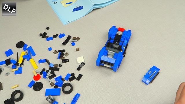 Lego Speed Champions Chevrolet Camaro ZL1 75891 Review/Обзор