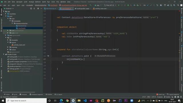 Preferences Datastore in Android | Android | Android Fundamentals | Vision Android | смотреть онлайн
