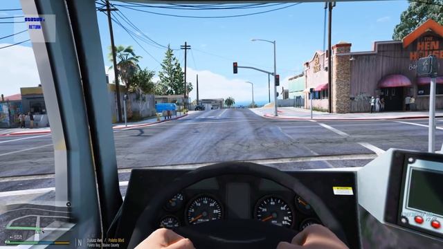 GTA 5 Firefighter Mod New Blaine County Fire Department Engine Responding To Calls смотреть онлайн