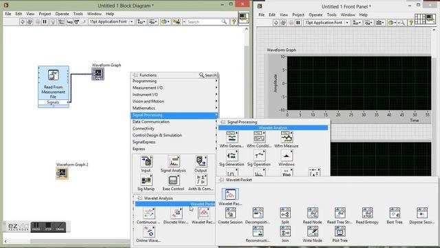 Labview: Acquisition of ECG and Filtering using WAVELET TRANSFORM смотреть онлайн