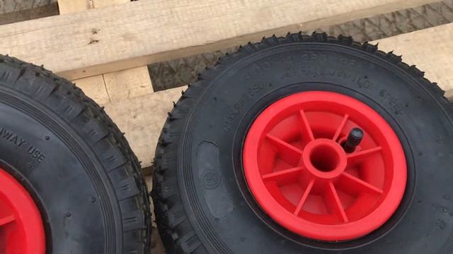 Надувные колёса тележек 260*85 мм пластиковый диск смотреть онлайн