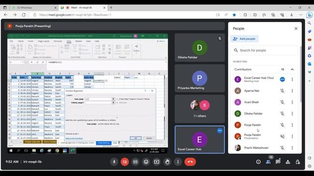 Excel Live Session 9 SUMIFS смотреть онлайн