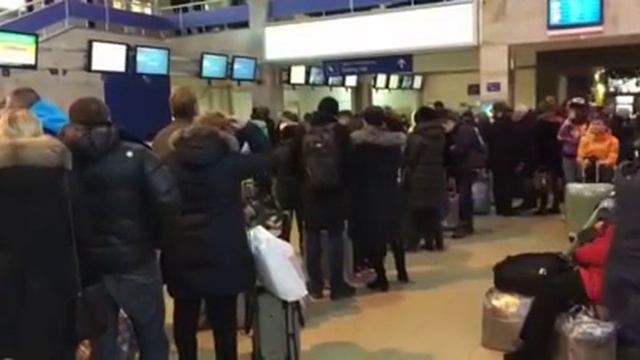 Регистрация на рейс в Минск, Одесса, 6.1.17 смотреть онлайн