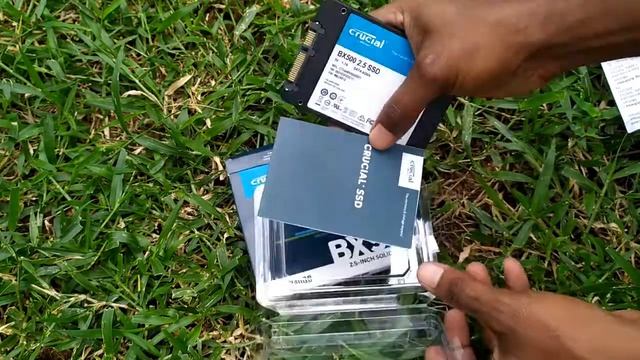 Crucial BX500 240GB SSD and ORICO External USB 3.0 2.5 inch SATA Hard Drive Enclosure unboxing смотреть онлайн