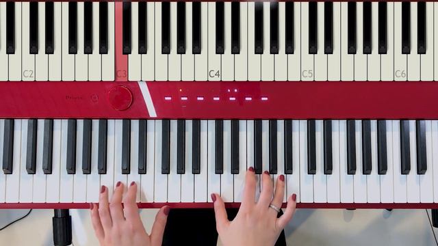 Как играть Coldplay - The Scientist. 3 способа: простой, средний и сложный.