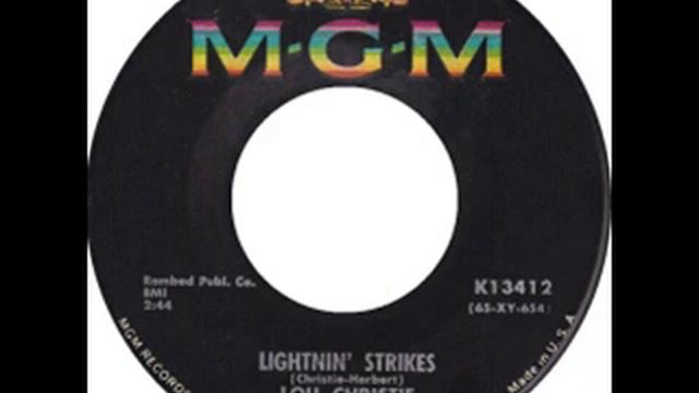 Lou Christie - Lightnin' Strikes