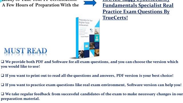 ISA-IEC 62443 Cybersecurity Fundamentals Specialist Real Practice Exam Questions By TrueCerts!
