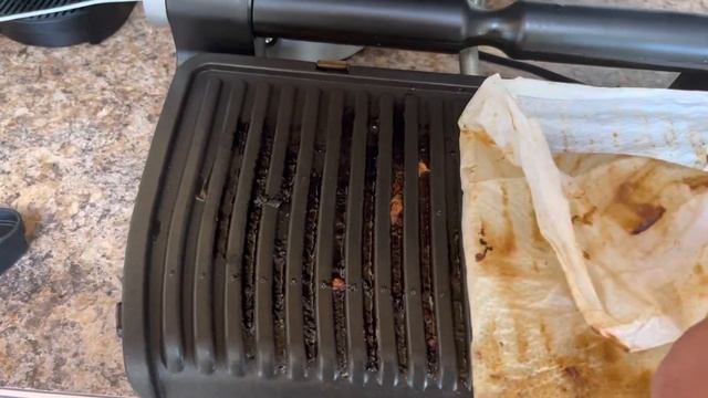 Tefal OptiGrill XL, how fast to clean смотреть онлайн