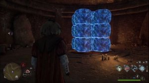 How to solve Arrow Cubes Stone Pillars Cave Puzzle - Hogwarts Legacy