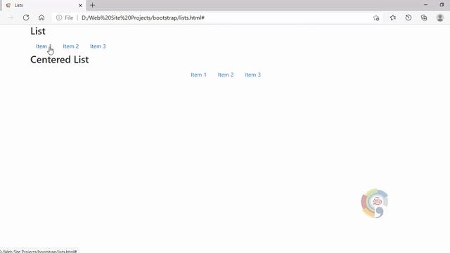 10 Bootstrap Lists القوائم смотреть онлайн