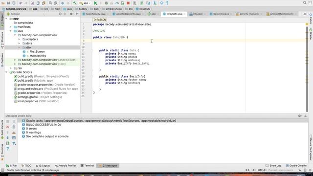 json parsing through gson смотреть онлайн