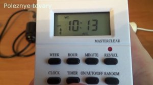 Электронный таймер розетка из Китая Weekly Electronic Timer