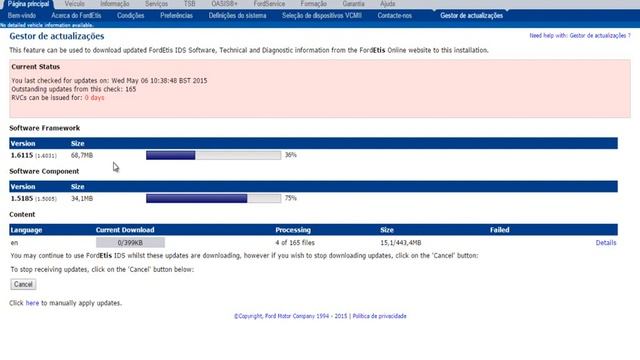 FORD ETIS 02 2015 Video Instruction