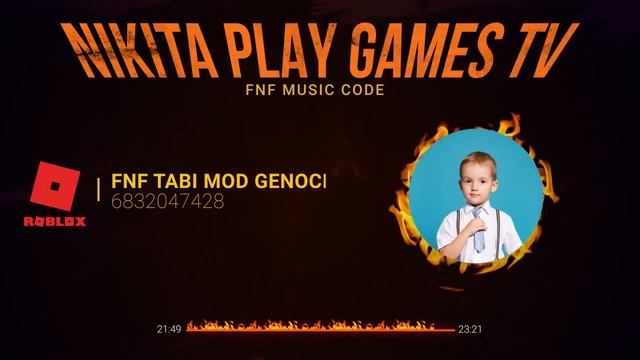 ID на музыку FNF в Роблоксе [20 песен] | ROBLOX | Коды на музыку FNF в роблокс смотреть онлайн