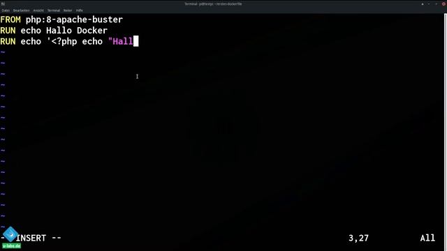 Dockerfile für Einsteiger erklärt: MySQLi Erweiterung in Apache2 PHP Docker Container installieren смотреть онлайн