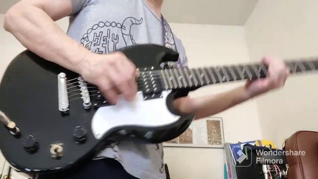 Epiphone SG Special Guitar Black with White Pickguard~Guitar Sound Demo смотреть онлайн
