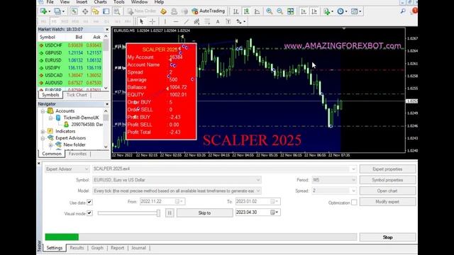 SCALPER 2025 EA MT4 ROBOT // FREE DOWNLOAD смотреть онлайн