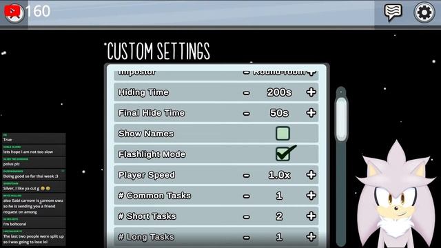 Silver Plays Among Us: Hide N Seek With Fans! смотреть онлайн