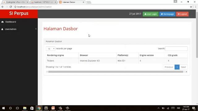 Kursus Codeigniter Java Web Media 5 - Login, Logout dan Proteksi Halaman (SI Perpustakaan) смотреть онлайн