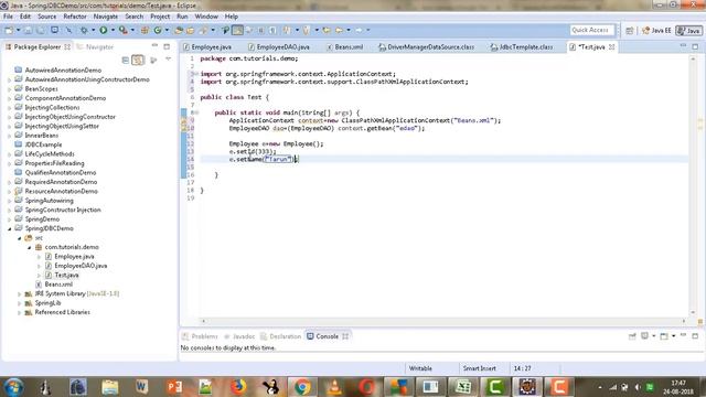 30. Spring JdbcTemplate-III смотреть онлайн