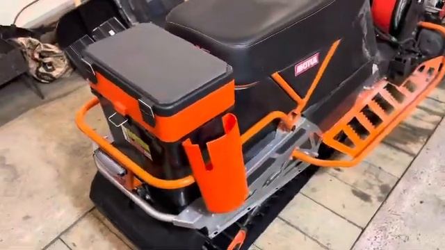 Рыболовный ящик вместо кофра на Ирбис Тунгус смотреть онлайн