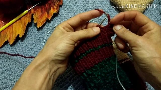 #вязаныеноски#носкиспицами#. Носочки готовы// Как я закрываю резинку 1*1 спицами. смотреть онлайн