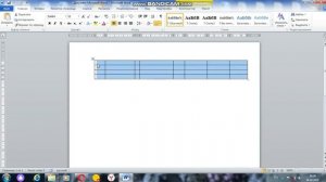 Выравнивание столбцов в таблице Microsoft Word