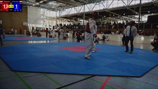 16 TUTTLINGER TAEKWONDO TURNIER 2019 326 Florian Tschann AUT vs Christian Leeb AUT смотреть онлайн