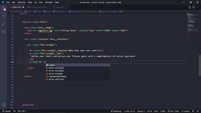 How To Make a Fully Responsive Gym Landing Page Using HTML, CSS (SCSS), and JavaScript смотреть онлайн