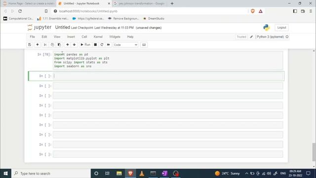 Power Transformation | Box-cox transformation in python| Yeo Johnson Transformation in python смотреть онлайн