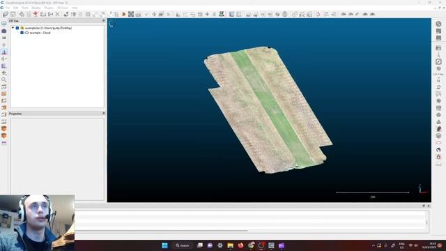 How to open a .las point cloud file with cloudcompare смотреть онлайн