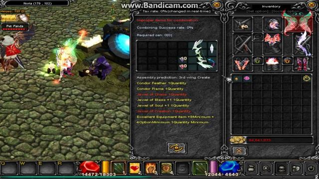 Mu Online #2 Делаем 3 крылья смотреть онлайн
