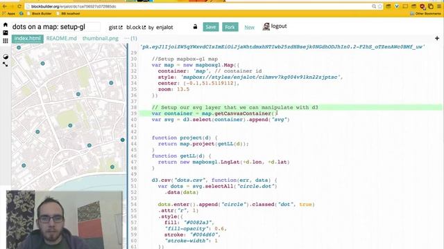 Dots On A Map: #2 simple mapbox-gl setup смотреть онлайн
