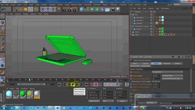 Cinema 4D Tutorial | Render Animation Ues Sketch and Toon in C4D смотреть онлайн