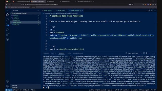 Path Manifests Demo - Cooking with the Permaweb смотреть онлайн