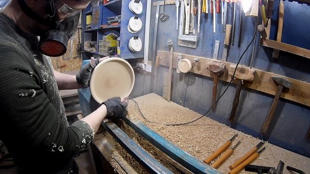 изготовление тарелки - столярная анимация для настроения