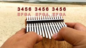 Game Of Thrones Theme Song - Kalimba Easy Practice