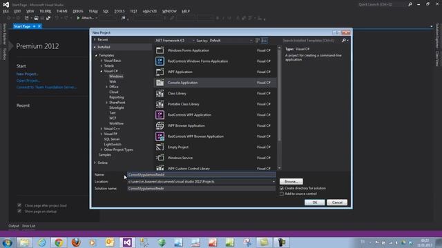 Visual Studio ile Console Application Nedir? смотреть онлайн