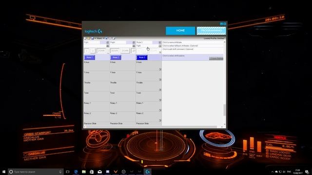 Elite Dangerous X52 Pro easy set up for mode switching (Part 1) смотреть онлайн