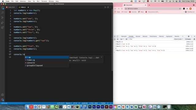 Learn JavaScript (JS) [16/25] - Maps and Sets смотреть онлайн