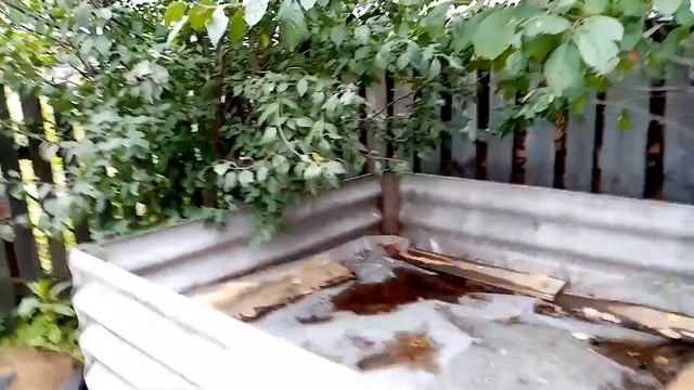 Компостная яма #сельская жизнь #назад в деревню смотреть онлайн