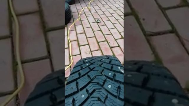 Как избавить шины от шипов для поездки в Европу смотреть онлайн