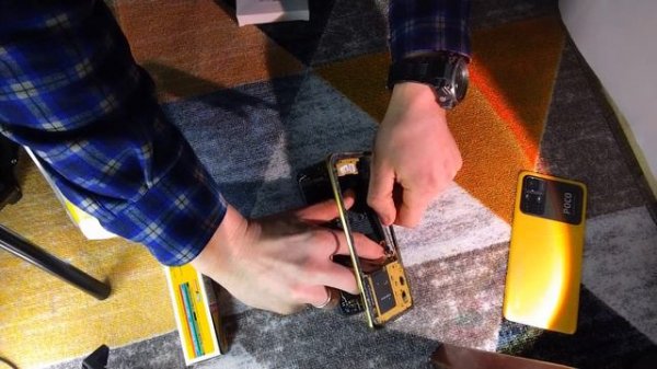ЗАМЕНА БАТАРЕИ НА POCO M4 Pro 5G
