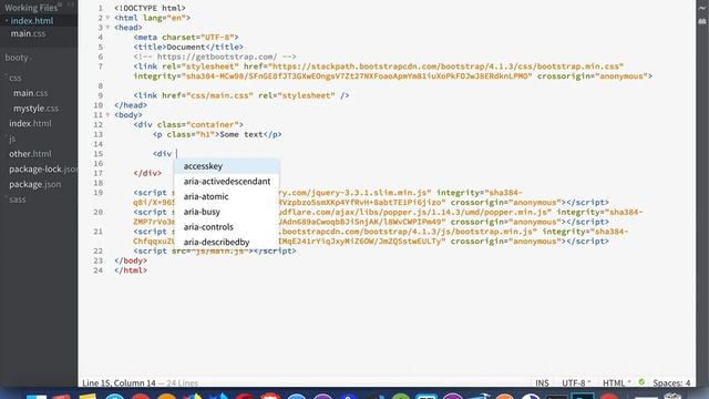 Learn Bootstrap 4 - Intro & Setup - Episode 1 смотреть онлайн