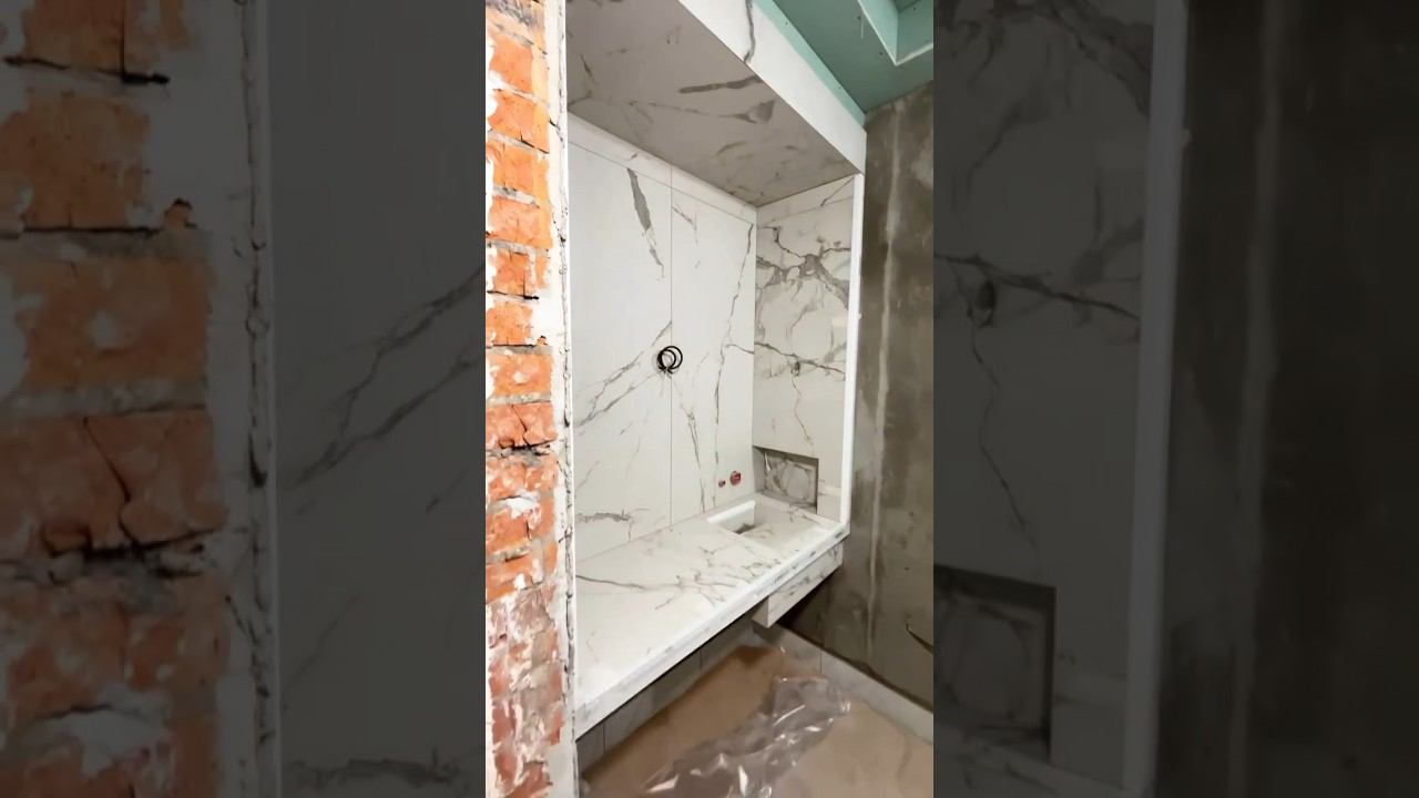 Умывальник в санузле - как отдельное изделие в строительном исполнении смотреть онлайн