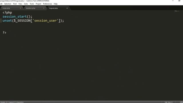 Secure Php Login System With User Privilages Part 5 смотреть онлайн
